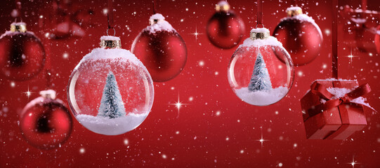 Wall Mural - Christmas decoration