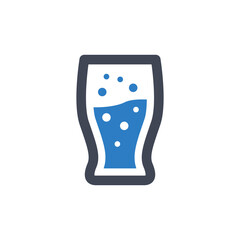 Poster - Beer glass icon