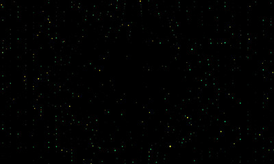 Wall Mural - Glittering particle dust abstract background.