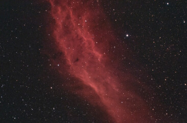 california nebula background