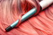 © Pixel-Shot - Curling iron with color hair