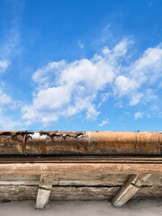 Poster - Rusted gutter