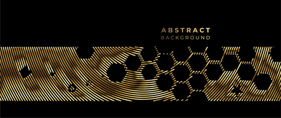 Wall Mural - Abstract gold mosaic design and background. Use for modern design, cover, poster, template, brochure, decorated, flyer, banner.