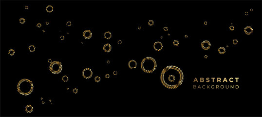 Wall Mural - Abstract Gold pattern design and background. Use for modern design, cover, poster, template, brochure, decorated, flyer, banner.