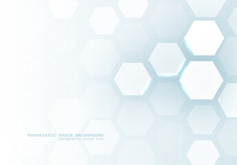 Poster - abstract polygonal space