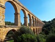 The Ferreres Aqueduct in Tarragona, Catalonia, Spain