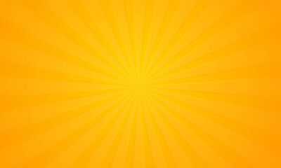 Wall Mural - orange gradient ray burst dot style background vector design