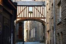 Saint Malo, France - September 7 2020 : Walled City