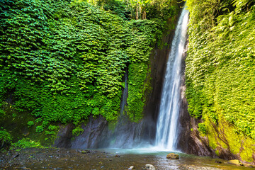 Wall Mural - Munduk waterfall in Bali