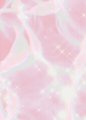 Wall Mural - sparkle pink water texture background