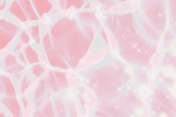 Poster - Sparkle pink water texture background