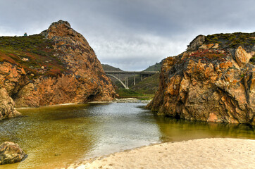 Canvas Print - Garrapata State Beach - California