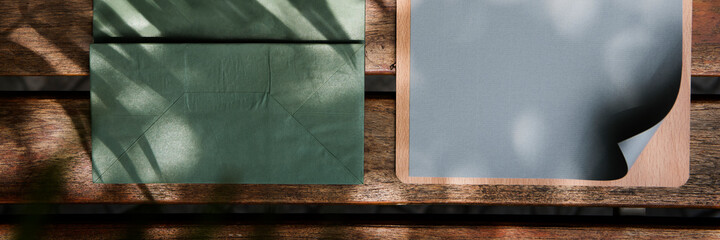 Wall Mural - design space on papers website banner template