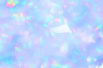 Wall Mural - blue holographic background glossy design space
