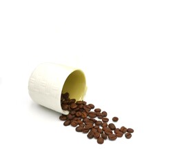 cup of roated coffee bean