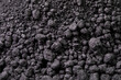 Close-up view of the iron ore