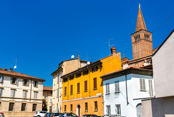 Wall Mural - Cathedral of Piacenza in Emilia-Romagna, northern Italy