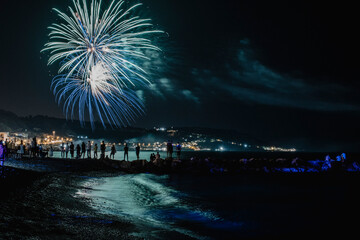 Seaside fireworks 3