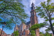 Westerkerk church in Amsterdam by day, Netherlands