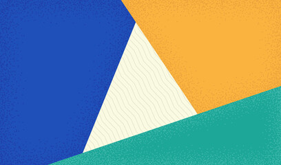 Wall Mural - abstract composition of geometric shapes. vector geometry pattern background texture.