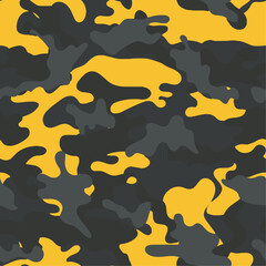 full seamless dark military camouflage texture pattern vector. dark colors design for girls, boys te