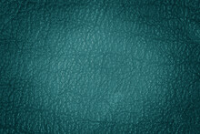 Background Texture Turquoise Natural Leather