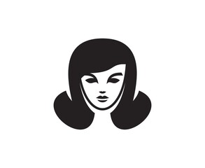 Sticker - Women beauty logo