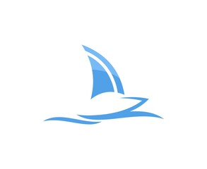 Wall Mural - Sailing logo
