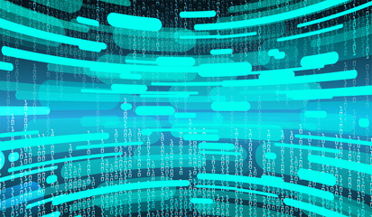 cyber circuit future technology concept background