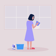 Wall Mural - Housekeeping concept