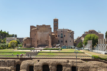 Venus and Rome Temple Rome, Italy