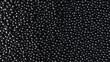 Black shine balls background. Glossy spheres fill the volume. Luxury Black caviar flow. 3D render illustration.