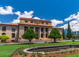 Fototapeta Paryż - The Supreme Court of Appeal with blue sky in Bloemfontein South Africa