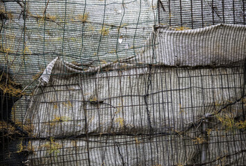 Canvas Print - Fine metal fence