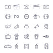 © ESP Studio - Set of Movie icon logo vector template, Creative Movie logo concept, Icon symbol, Illustration
