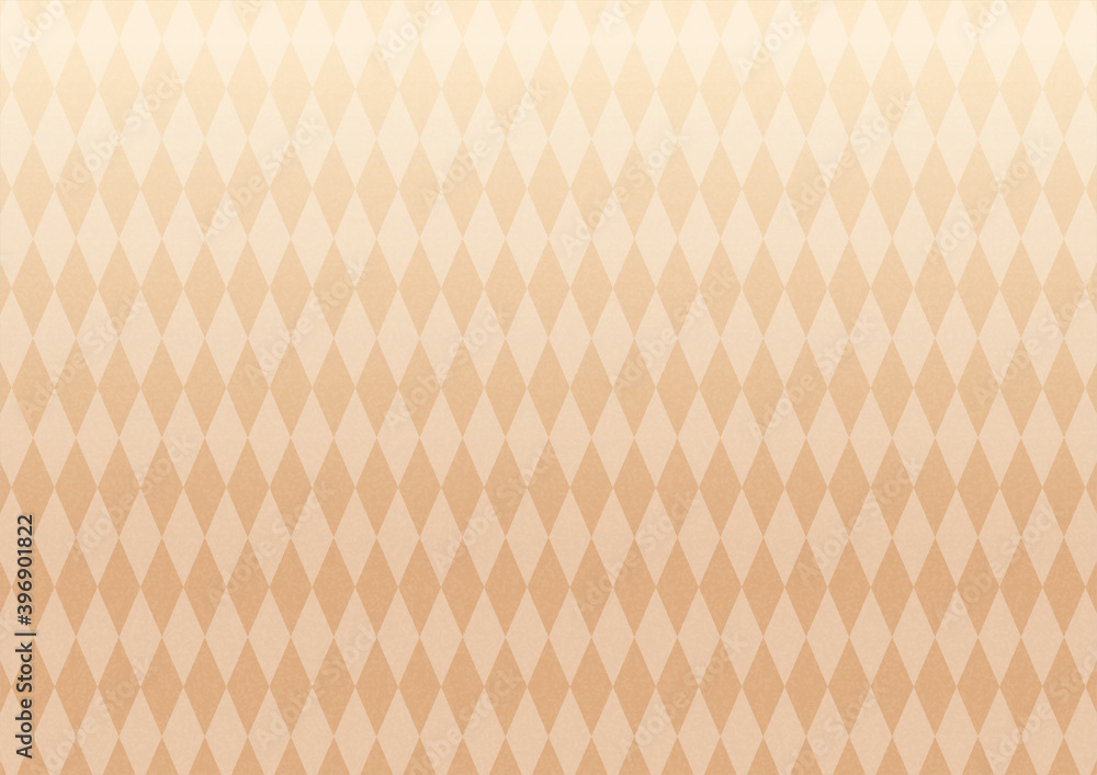 菱型パターンの背景 ベージュ Wall Mural Wallpaper Murals Ashiko 菱型パターンの背景 ベージュ Wall Mural Wallpaper Murals Ashiko
