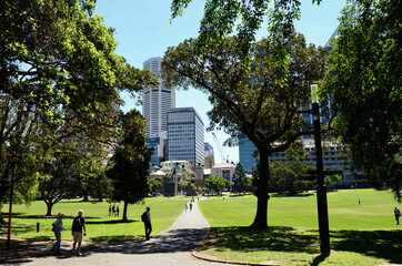 park in the city