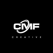CMF Letter Initial Logo Design Template Vector Illustration