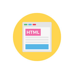 Sticker - HTML webpag