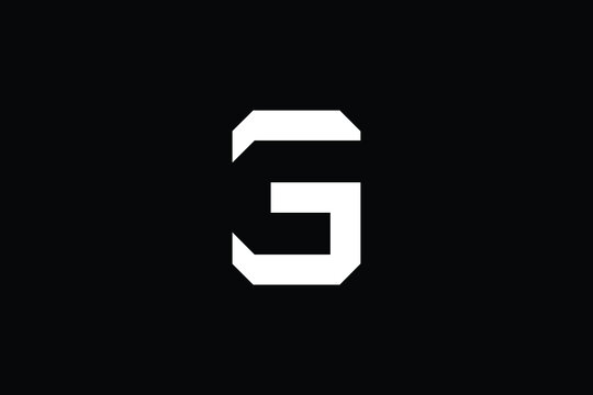 G logo letter design on luxury background. G logo monogram initials letter concept. GC icon logo design. CG elegant and Professional letter icon design on black background. G GC CG