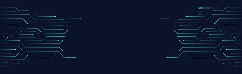 vector abstract background on the theme of digital technology, future, cyberpunk. dark blue backgrou