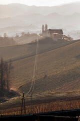 Wall Mural - autumn in southern styria, an old wine growing country in austria named südsteirische weinstrasse