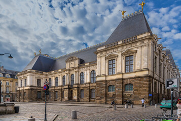 Wall Mural - rennes, france. parliament of brittany (parlement de bretagne)