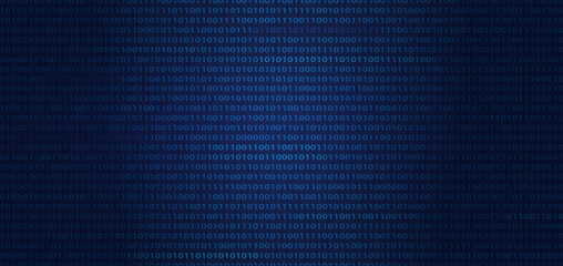 Fototapete - Wireframe of geometric binary code polygonal design. Low poly digital vector illustration. Light connection structure of modern graphics. Futuristic concept for programming binary languages.