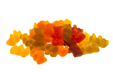 Sticker - gummy bears isolated