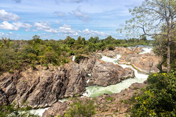 Sticker - Cascades à Don Khone, Laos