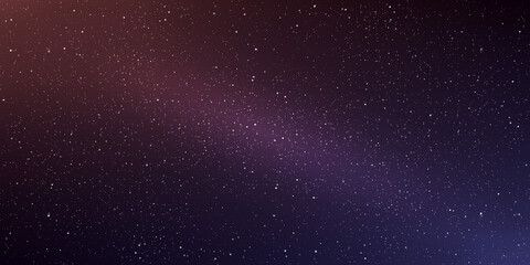 astrology horizontal background. star universe background. milky way galaxy. vector illustration.