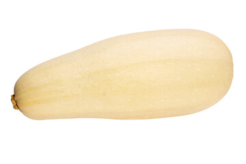 Aufkleber - natural yellow courgette isolated on a white background