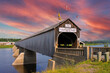 © GVictoria - The longest covered bridge in the world in Hartland, NB, Canada