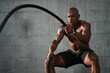 © B. Alyssa Trofort/Creative Flame - Black man doing intense sports training